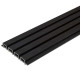 Панель стеновая CM Wall 26x219x3000мм black wood (черное дерево)